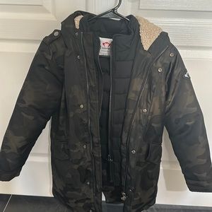 Appaman Youth Camo Oversized Jacket Size 12